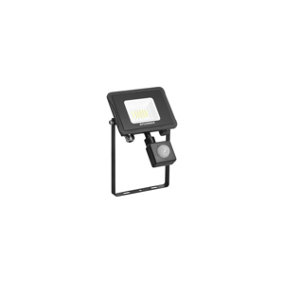 Sylvania SylFlood 18W IP65 Black Outdoor LED Floodlight with Motion Sensor