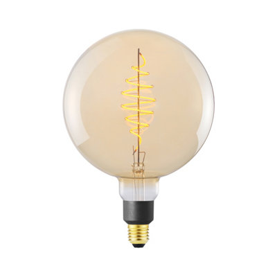 Sylvania Sylsmart ToLEDo Candle Light Gold Globe G200 Vintage Smart LED E27 Bulb