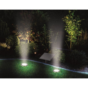 Sylvania YourHome 112 Lumen Solar LED Outdoor Ground Lights - Twin Pack