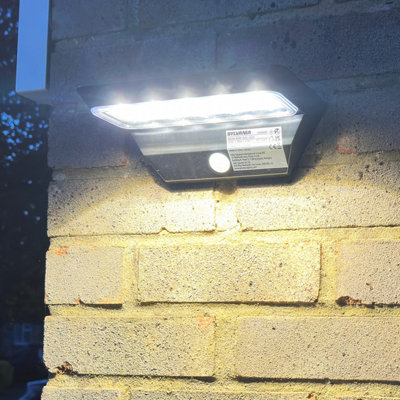 Sylvania YourHome 290 Lumen Solar LED Outdoor Wall Light with Motion Sensor - Single Pack