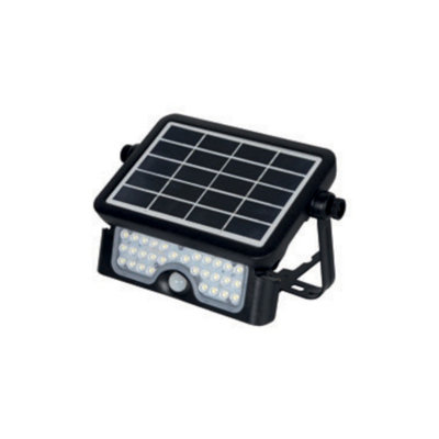 Sylvania YourHome 450 Lumen Solar LED Outdoor Adjustable Floodlight with Motion Sensor