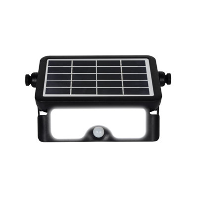 Sylvania YourHome 450 Lumen Solar LED Outdoor Adjustable Floodlight with Motion Sensor