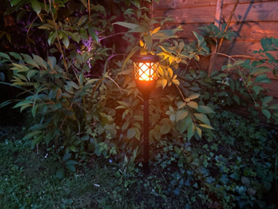 Sylvania YourHome 78 Lumen Solar LED Outdoor Flame Torch Light - Single Pack