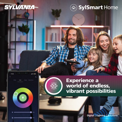 Sylvania YourHome Smart LED Ceiling Light 22W 1500 Lumens Flush Mount
