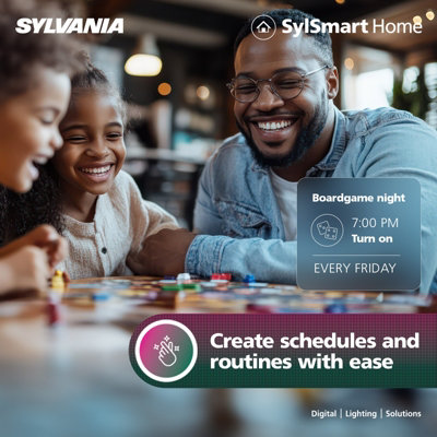 Sylvania YourHome Smart LED Ceiling Light 22W 1500 Lumens Flush Mount