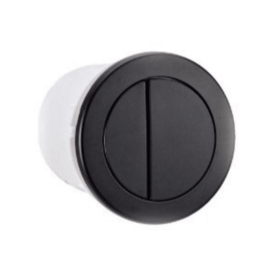 Synergy Fluid Cistern Button in Black