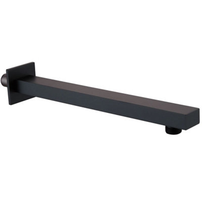 Synergy Modern Bathroom Fitting Square Wall Mounted Shower Arm 300mm ...