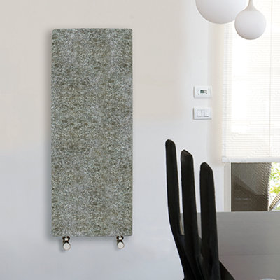 Synergy Zaurea Marble Stone Radiator 500x1200mm - Grey