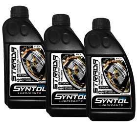 Synthetic 2-Stroke 2T Motorcycle Engine Oil Ester Motocross KTM YAMAHA 3x1L