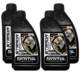 Synthetic 2-Stroke 2T Motorcycle Engine Oil Ester Motocross KTM YAMAHA 4x1L