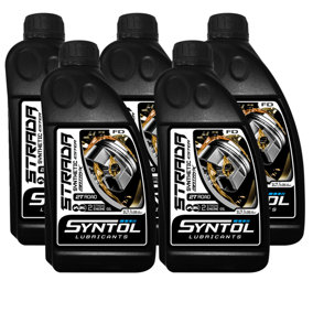 Synthetic 2-Stroke 2T Motorcycle Engine Oil Ester Motocross KTM YAMAHA 5x1L
