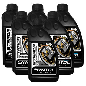 Synthetic 2-Stroke 2T Motorcycle Engine Oil Ester Motocross KTM YAMAHA 6x1L