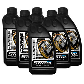 Syntol Corse 4T 10W-30 Motorcycle Fully Synthetic Engine Oil Jaso MA2/MA  6x1L