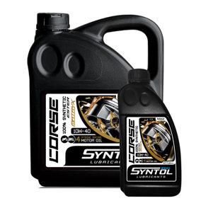 Syntol Corse 4T 10W-40 100% Synthetic Motorcycle Engine Oil 5L