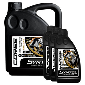Syntol Corse 4T 10W-40 100% Synthetic Motorcycle Engine Oil 7L