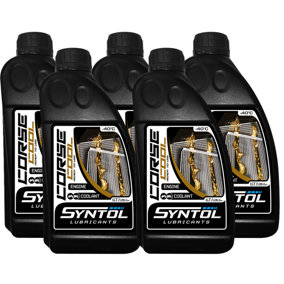 Syntol Corse Cool RTU Motorcycle Engine Coolant 5x1L