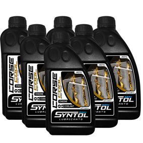 Syntol Corse Cool RTU Motorcycle Engine Coolant 6x1L