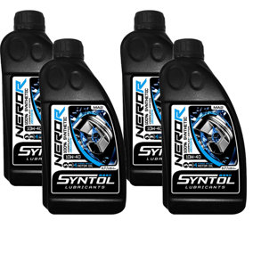 Syntol Nero-R 4T 10W-40 Racing Motorcycle Engine Oil 4x1L