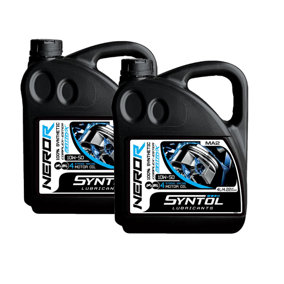 Syntol Nero-R 4T 10W-50 100% Synthetic Racing Motorcycle Engine Oil 2x4L