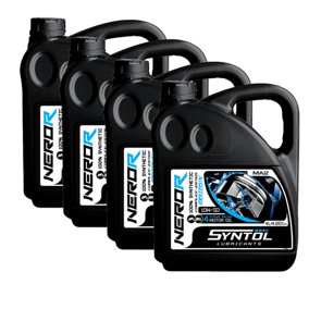 Syntol Nero-R 4T 10W-50 100% Synthetic Racing Motorcycle Engine Oil 4x4L