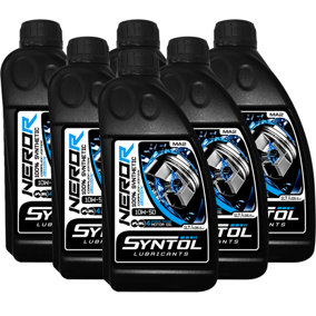 Syntol Nero-R 4T 10W-50 100% Synthetic Racing Motorcycle Engine Oil 6x1L