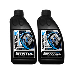 Syntol Nero-R 4T 5W-40 100% Synthetic Motorcycle Racing Oil 2x1L