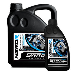 Syntol Nero-R 4T 5W-40 100% Synthetic Motorcycle Racing Oil 5L