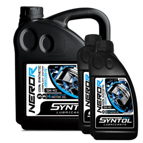 Syntol Nero-R 4T 5W-40 100% Synthetic Motorcycle Racing Oil 6L