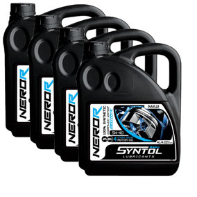 Syntol Nero-R 4T 5W-40 Moto Motorcycle Motorbike Racing Oil 4x4L