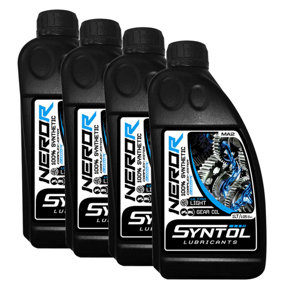 Syntol Nero-R Ultralight Motorcycle Gear Oil 4x1L API SG/SH/SJ/SL/SM, MA2/MA