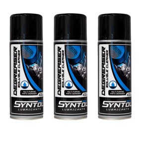 Syntol Parts Degreaser Drivetrain Cleaner Motorbike/Road Bike 3x400ml
