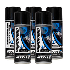 Syntol Parts Degreaser Drivetrain Cleaner Motorbike/Road Bike 5x400ml