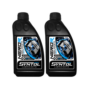 Syntol Synthetic 2-Stroke 2T Motorcycle Racing Engine Oil with Ester  2x1L
