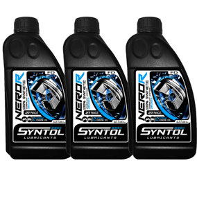 Syntol Synthetic 2-Stroke 2T Motorcycle Racing Engine Oil with Ester  3x1L