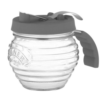 Syrup Dispenser with Silicone Lid 400ml DIY at B&Q