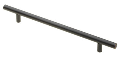 T Bar Reling Pull Handle Cabinet furniture Antique Copper Kitchen DIY Steel 320mm Hole Centre