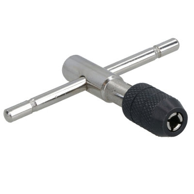 T Bar Type Adjustable Right Angled Tap Holder Wrench Rethreader Tool M4-6