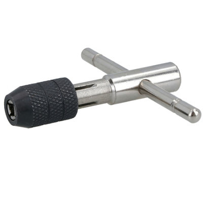 T Bar Type Adjustable Right Angled Tap Holder Wrench Rethreader Tool M4-6