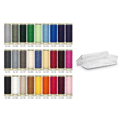 T/BOX SEW-ALL 100M - Thread Set: Sew-All: 100m: Pack of 27 - Gutermann