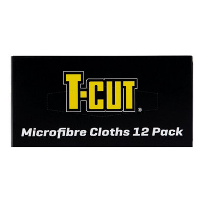 T-Cut 12 Large Microfibre Cloths Cleaning Detailing Towel Drying Polishing x2 - 4