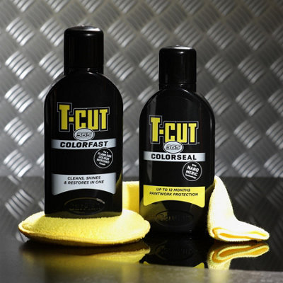 T-CUT 365 Ultimate Black Car Polish and Colour Restorer Scratch Repair Kit x 2 - 7