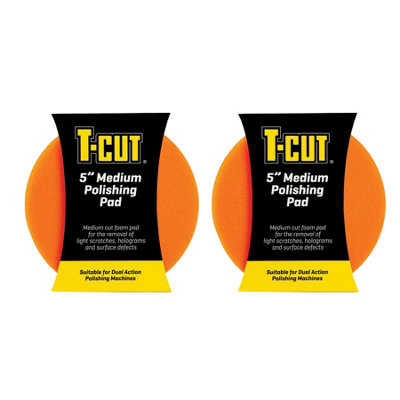 T-Cut 5 Inches Polishing Foam Pad Remove Scratches Defect For Dual ...