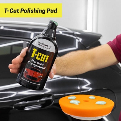 T-Cut 5 Inches Polishing Foam Pad Remove Scratches Defect For Dual Action Machines x4 - 9