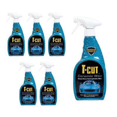 T-Cut Ceramic Sio2 Wax Hybrid Gloss Spray Silky Smooth Hydrophobic Shield x6