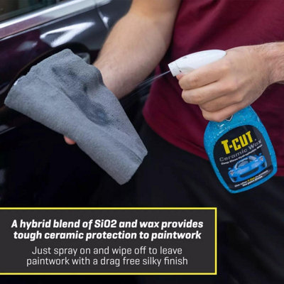 T-Cut Ceramic Sio2 Wax Hybrid Gloss Spray Silky Smooth Hydrophobic Shield x6 - 4