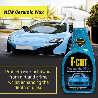 T-Cut Ceramic Sio2 Wax Hybrid Gloss Spray Silky Smooth Hydrophobic Shield x6 - 5