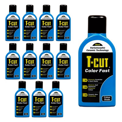 T-Cut CMW011 Color Fast Scratch Remover - Mid Blue 500ml - Polish x 12