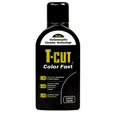T-Cut Color Fast Black Ceramic Wax Polish Scratch Remover Colour Enhancer x12