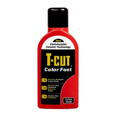 T-Cut Color Fast Ceramic Restorer Light Red 500mL & T-Cut Medium ...
