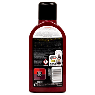 T-Cut Color Fast Dark Red Ceramic Wax Polish Scratch Remover Colour Enhancer x2 - 7
